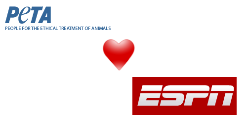 PETA Loves ESPN